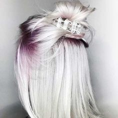 Unicorn Hair Color, Cool Short Hairstyles, Silver Hair Color, Unicorn Hair, Short Hair Color, Platinum Blonde Hair, Color Inspo