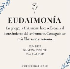 an ornate frame with the words eujamonia written in spanish