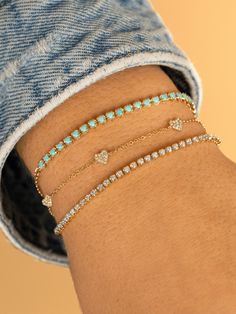 Dainty Tennis Bracelet, Tennis Jewelry, Dainty Gold Jewelry, Initial Jewelry, Tennis Bracelet Diamond, Bezel Diamond, Heart Bracelet, Tennis Bracelet, Diamond Heart