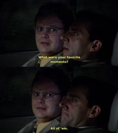 two men sitting in the back seat of a car talking to each other