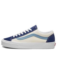 Vans Style 36 Retro Sport 'Gibraltar Sea' VN0A3DZ3VY1 (SNKR/Skate/Light/Unisex/Low Top/Non-Slip) Casual White Sneakers For Skating, Vans Shoes Fashion, Retro Sport, Vans Style, Shoes Fashion, Vans Shoes, Low Top, Fashion Shoes, Quick Saves