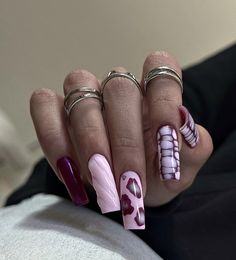 #longnails #longnaildesigns #design #nailsart #style #cuteness #nailsofinstagram Long Nails Design, Acrylic Nails Stiletto, Soft Pink Nails, Long Nail Designs, Nails Now, Colored Acrylic Nails, Basic Nails, Casual Nails, Pink Acrylic Nails