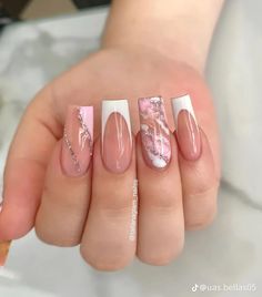 Dreamy Nail, Acrylic Nail Designs Classy, Retro Nails, New Nail Designs, Basic Nails, Pearl Nails, New Nail