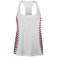 This Old Glory design is printed on a polyester racerback tank top. Featuring a baseball costume design all over. The dye sublimation printing process creates slight imperfections that are unique to each garment. Size: L.  Color: Red.  Gender: female.  Age Group: adult. Baseball Costume, Baseball Costumes, Baseball Videos, Baseball Quotes, Baseball Birthday Party, Baseball Birthday, Baseball Design, Play Baseball, Baseball Gifts