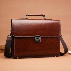 Business Bags Men, Business Briefcase, Leather Briefcase Men, Office Bag, Leather Laptop Bag, Briefcase For Men, Business Bag, Computer Bags, Shoulder Messenger Bag