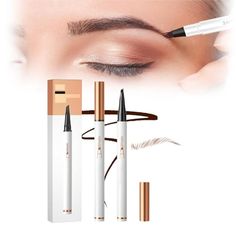 Innovative Four-Point Pen Tip: Experience effortless application with our Eyebrow Pen's unique design featuring a four-point tip, ensuring precise strokes for perfectly groomed eyebrows.
All-Day Waterproof and Long-Lasting: Our advanced formula guarantees worry-free beauty, staying intact through sweat, rain, and water sports, providing a durable, natural look that lasts from dawn till dusk.
Micro-Forked Applicator for Natural-Looking Brows: Achieve professional-quality eyebrows with ease using our micro-forked applicator, creating clear, defined brows that draw attention effortlessly. Groomed Eyebrows, Tattoo Pencil, Brow Definer, Eyebrow Tattoo, Natural Look, Water Sports, Unique Design