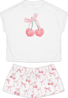 Sweet Pink Sleepwear, Sweet Pink Sleepwear For Loungewear, Sweet Pink Sleepwear For Sleepover, Pink Sweet Sleepwear For Bedtime, Sweet Pink Sleepwear For Bedtime, Cute Pink Pajama Shorts, Cute Pink Loungewear Sets, Cute Pink Cotton Pajama Shorts, Cute Pink Pajama Shorts For Pajama Party