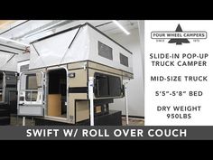 the swift w / roll over couch has been installed