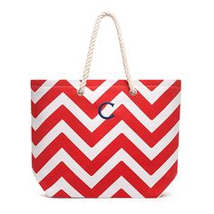 Extra Large Cabana Tote - Red Custom Canvas Bag, Extra Large Tote Bags, Canvas Beach Bag, Embroidered Tote Bag, Embroidered Tote, Fabric Tote Bags, Custom Tote Bags, Fabric Tote, Personalized Tote Bags