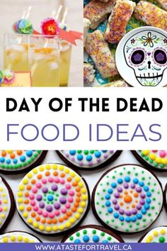 the day of the dead food ideas are great for halloween or any other time of year