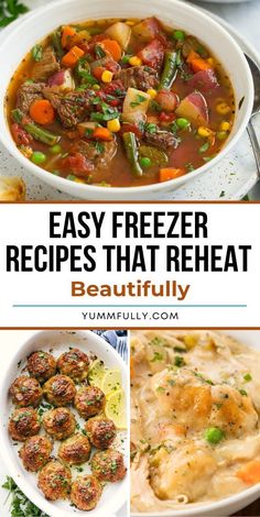 the best freezer recipes that reheat and are easy to make in minutes