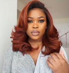 Hair Color On Black Hair, Color On Black Hair, Copper Red Hair Color, Short Copper Hair, Gold Hair Dye, People With Red Hair, Oxtail Recipes, Copper Red Hair, Hair Color Orange