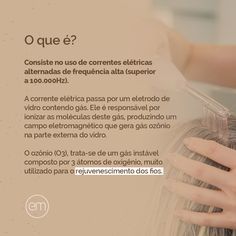 Conhecido como um tratamento indicado para todos os tipos de fios, a eletroterapia é ideal para um crescimento capilar saudável, assim como para potencializar a absorção de nutrientes de outros tratamentos do seu cronograma capilar.

Arraste para o lado para conhecer mais sobre a técnica e entender como ela pode transformar a saúde do seu fio! Pins