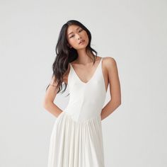 Queenie Dropped-Waist Maxi Dress | Nuuly Rent