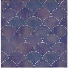 an image of a purple and blue fish scale tile