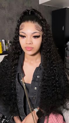 Lace Wigs Styles, Weave Ponytail, Weave Ponytail Hairstyles, Birthday Hair, Cool Braid Hairstyles, Cool Braids, Hair Ponytail Styles, Ponytail Styles