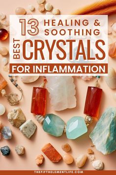 Crystals For Inflammation Feng Shui Guide, Balance Energy, Reducing Inflammation, Gem Mining, Natural Healing Remedies