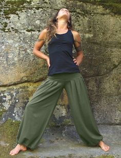 Harem Pants-Women's Clothing-Pixie Fashion-Bohemian pants-Dance clothing-womens pants-tribal pants-B Mode Edgy, Flair Pants, Boho Chique, Egyptian Inspired, Loose Fitting Pants, Bell Pants, Trendy Pants, Sassy Pants, Strappy Crop Top