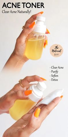 Clear Acne Naturally, Spa Things, Acne Detox, Diy Lush, Healing Nature, Skincare Diy, Diy Masks