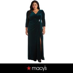 in stock Velvet Plus Size, Plus Size Gown, Velvet Dressing Gown, Plus Size Gowns, Velvet Gown, Dress Backs, Mother Of The Bride, Plus Size Dresses, Floor Length