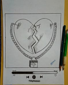 Broken 💔 Heart Sketch Love, Love Doodles Aesthetic, Very Easy Drawing, Mirror Drawings, Simple Drawing Ideas, Chest Tattoo Ideas, Alphabet Tattoo Designs, Girl Drawing Easy, Pencil Drawings For Beginners