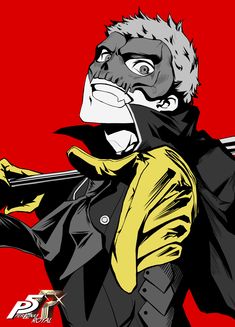 Persona 5 Art Style, Ryuji Sakamoto Pfp, Ryuji Sakamoto Icon, Ryuji Persona 5, Urban Magic, Persona Art