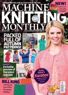 Lk150 Knitting Machine Patterns, Circular Knitting Machine, Knitting Machine Projects, Plastic Canvas Patterns Free, Christmas Knitting Patterns, Yarn Stash, Knitting Magazine