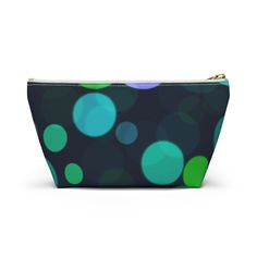 Our t-bottom pouches vary from small to large and can be used for pretty much anything. They make excellent pencil cases and cosmetic travel bags. They are constructed from a durable material with a zipper closure. .: 100% Polyester .: With non-woven laminate inside .: 2 sizes -- (Inches) small 8.66Lx2.36wx4.72H; Large -- 12.60Lx3.15w7.28 .: Assembled in the USA from globally sourced parts Blue Zipper Pouch Cosmetic Bag Gift, Modern Blue Pencil Case For Personal Use, Blue Zipper Pouch Cosmetic Clutch Bag, Blue Clutch Cosmetic Bag With Zipper, Art Supply Bag, Multicolor Bag With Removable Pouch For On-the-go, Blue Pouch With Zipper Closure For On-the-go, Blue Cosmetic Bag With Removable Pouch For On-the-go, Art Supplies Bag