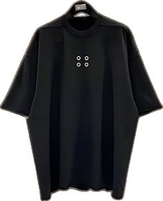 Oversized Crew Neck Techwear Tops, Oversized Black Techwear T-shirt, Modern Black Crew Neck Top, Modern Oversized Black Tops, Modern Black Crew Neck Shirt, Black Letter Print Techwear Top, Black Techwear Top With Letter Print, Black Rick Owens, Street Hip Hop Style