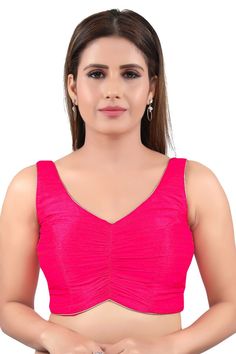 Buy Mulberry Art Silk Solid Blouses in Pink Solid Saree, Designer Blouses Online, Western Skirts, Color Blouse, Sequin Blouse, Dupion Silk, Trendy Blouses, Fancy Blouses, Fancy Blouse Designs