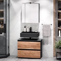 Small Bathroom Storage, Small Bathroom Design, Mirror Cabinets, Vanity Units, Modern Bathroom Design