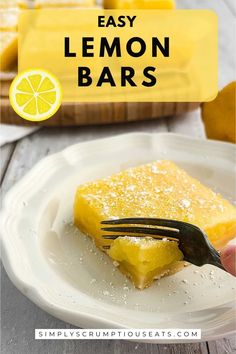 Lemon Bars.