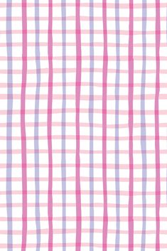 a pink and blue checkered pattern with vertical stripes on the bottom half of it