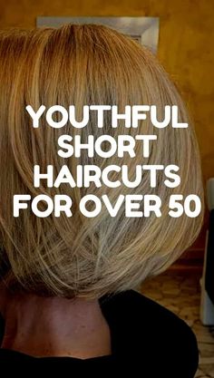 27 Youthful Short Haircuts for Women Over 50 Haircuts For Over 50, Stacked Haircuts, Hairstyles For Ladies, Bangs Bob, Bob Haircut For Fine Hair, Growing Out Short Hair Styles, Messy Short Hair, Short Hairstyles For Thick Hair, Edgy Short Hair