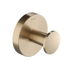 an image of a brass finish robe hook