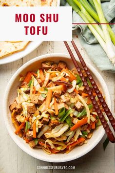 Vibrant stir fried veggies, shiitake mushrooms, and savory baked tofu are drenched in a flavorful hoisin sauce to make my moo shu tofu. You won't believe how easy it is to recreate restaurant-style stir-fry right in your own kitchen!