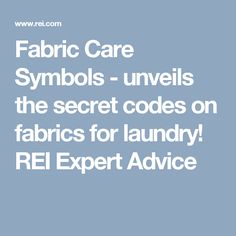 fabric care symbols - unveils the secret code on fabrics for laundry rel expert advice