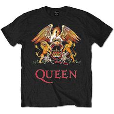 Get the Legendary QUEEN T-ShirtEmbrace your inner rockstar with our Officially Licensed QUEEN T-shirt!Perfect for fans of all ages, this shirt is a great way to show off your love for one of the most influential bands in rock history.Features and BenefitsAuthentic Design: Featuring the iconic QUEEN artwork, this shirt pays homage to the band's lasting impact on music and pop culture.Quality Material: Made of 100% soft, breathable materials, this shirt is designed for comfort and durability.Versa Camisa Rock, Classic Rock Bands, Music Genre, Queen Tshirt, Queen Shirts, Rock Tees, Queen Band, I'm With The Band, Freddie Mercury