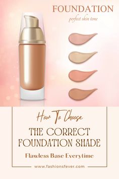 How To Choose The Right Foundation Shade or Foundation Color For Your Skin Type Tips so as to match with your skin tone perfectly. Use these makeup ideas while the next time you purchase foundation makeup products. #foundation #foundationshade #foundationcolor Glittery Eye Makeup, Perfect Skin Tone, Foundation Swatches, Sunkissed Skin, How To Match Foundation, Combination Skin Type, Combo Skin