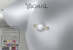 a pair of diamond stud earrings on a white background with the word yoral above it