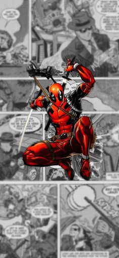 #Deadpool #iphoneWallpaper Deadpool Wallpaper Iphone, Arte Ganesha, Deadpool Y Spiderman, Marvel Iphone Wallpaper, Deadpool Artwork, Xman Marvel, Marvel Phone Wallpaper, Deadpool Funny, Deadpool Art