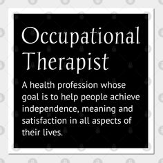 Occupational Therapist Outfits Women, Occupational Therapist Aesthetic, Academic Discipline, Doctor Of Occupational Therapy, Occupational Therapy Quotes, Therapist Outfit, Occupational Therapist Assistant, Therapist Quotes, Occupational Therapy Gifts