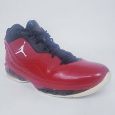 Nike Air Jordan Melo M8 Basketball Red 469786 601 Men's Size 11 Shoes Sneakers. Please see photos for blemishes. There are a few light marks. A couple spots were not noticed until under photography lights and may come off. Otherwise good condition! Orders ship next business day!