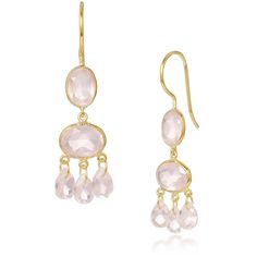 Fervor Montreal Earrings Rose Quartz Chandelier Earrings Elegant Teardrop Gemstones For Wedding, Elegant Teardrop Wedding Gemstones, Luxury Long Drop Gemstone Earrings, Luxury Gemstone Dangle Earrings, Elegant Gemstone Dangle Jewelry, Elegant Dangle Gemstone Jewelry, Elegant Drop Gemstone, Elegant Natural Stones Gemstones, Elegant Teardrop Stone Jewelry