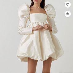 Never Worn! Bought For A Photo Shoot But Didn’t Get To Wear! Very Hard To Find Bridgerton Experience, Fairy Outfit, 1800s Fashion, Princess Skirt, Leg Sleeves, Short Prom Dress, Zimmermann Dress, Sleeve Fashion, Prom Dresses Ball Gown