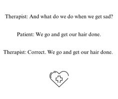 I am happy to be your hairdresser and your therapist! You can call me your ‘hairapist’! Stylist Humor, I Am Happy, Call Me, Humor, Memes, Hair, Quick Saves, Humour