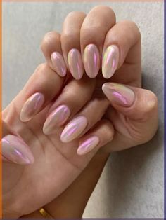 This kiss nail art hack is literally 👩‍🍳 #nailinspo #valentine\n⚠️ don’t do this with gel ⚠️ uncured gel shouldn’t touch your skin or else it can cause allergies! I created this using regular nail polish! ❤️ \n#nails\n#nailart\n#kissnails\n#valentinesnails\n#romanticnails\n#rednails\n#nailarthack\n#nailinspo\n#nailinspiration\n#lovenails\n#naillove\n#nailpolish\n#diynails\n#easynails\n#beginnernails\n#minimalnails\n#shortnails\nat home manicure short nails nail art hack design easy simple beginner nail polish idea for valentines inspo inspiration romantic kiss nails diy tutorial red polish short nails Chrome Iridescent Nails, Iridescent Nail Art, Nails With Pigment Powder, Solid Glitter Nails, Nails With Pigment, Unicorn Chrome Nails Designs, Irredecent Nail Designs, Aurora Nails Design, Nails Aurora Effect