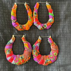 Hand wrapped kente earrings Hand Wrap, Jewelry Earrings Hoops, Labour Day, Halloween Shopping, Etsy Earrings, Hoop Earrings, Jewelry Earrings, Accessory Gift, Electronic Accessories