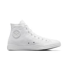 The most iconic, ever. The Chuck Taylor All Star has morphed since its creation in 1917. Still, despite the everchanging landscape of fashion and decades’ worth of trends, the everyday icon lives on. A simple design, a timeless silhouette, an unmistakable ankle patch— something familiar for every iteration of you, no matter where your style might lead you next. Converse Chuck Taylor All Star Canvas High Top Shoe In White, Size 9 (M) / 11 (W) Red Chucks, Custom Chuck Taylors, High Top Shoe, Converse Shop, White High Tops, All Stars Converse, Converse White, White Converse, Style Noir