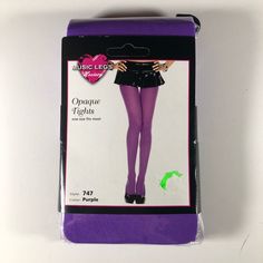 New Purple Tights Opaque Halloween Costume -New With Tags -Perfect For Halloween And Costume -One Size Fits Most -Let Me Know If You Have Questions -Bundle To Save On Shipping -Thanks For Supporting My Small Business: Every Sale Helps Me Out -From Smoke Free Home -Look Closely At Photos To See Exactly What You're Getting Thigh High Halloween Tights, Purple Stretch Hosiery For Party, Stretch Purple Hosiery For Party, Stretch Hosiery For Halloween Costume Party, Fitted Hosiery For Halloween Costume Party, Purple Party Hosiery, Halloween Thigh High Legwear For Costume Party, Fitted Legwear For Cosplay And Halloween, Fitted Legwear For Halloween Cosplay